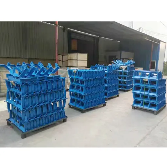 Industrial Mining Steel Rubber Disc Idler Conveyor Roller
