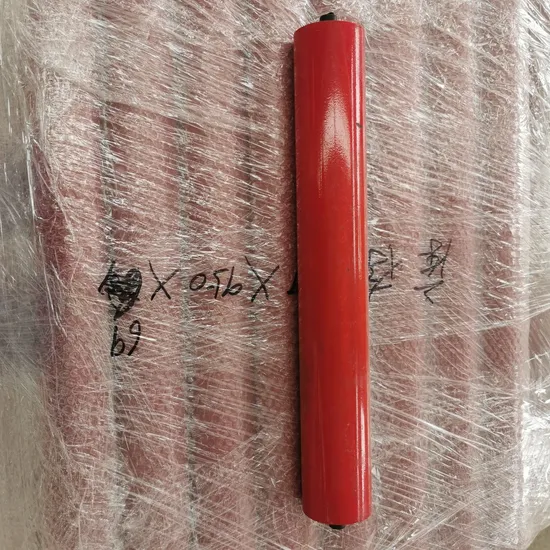 Industrial Mining Steel Rubber Disc Idler Conveyor Roller