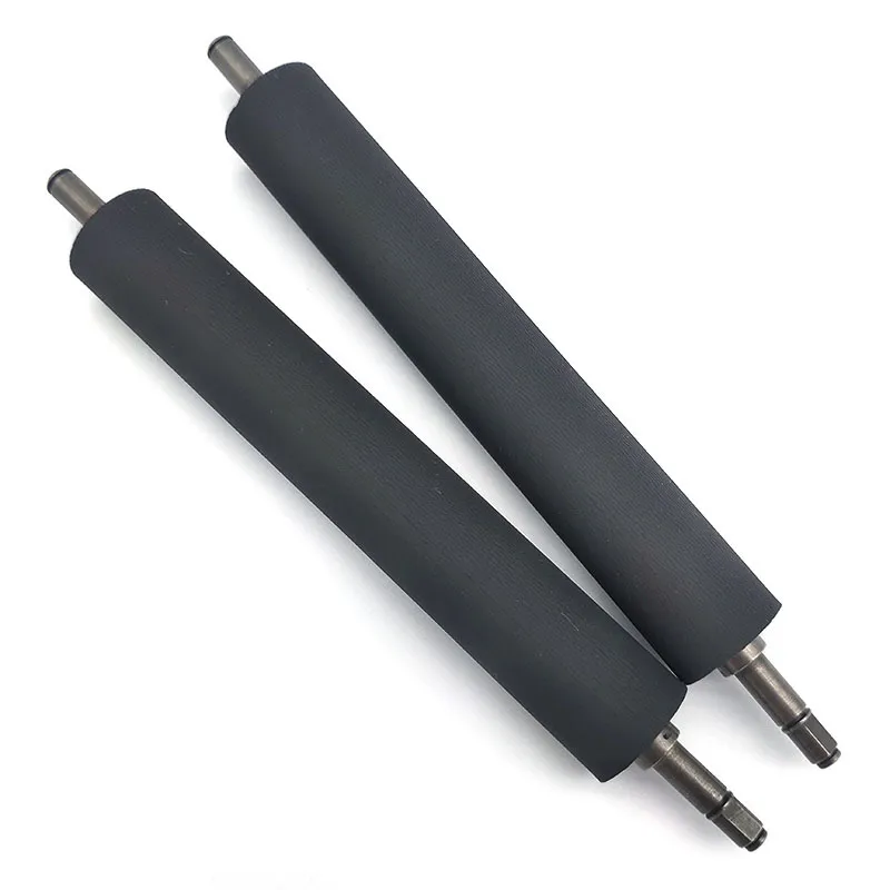 Rouleau en caoutchouc silicone dur pour machines d'impression