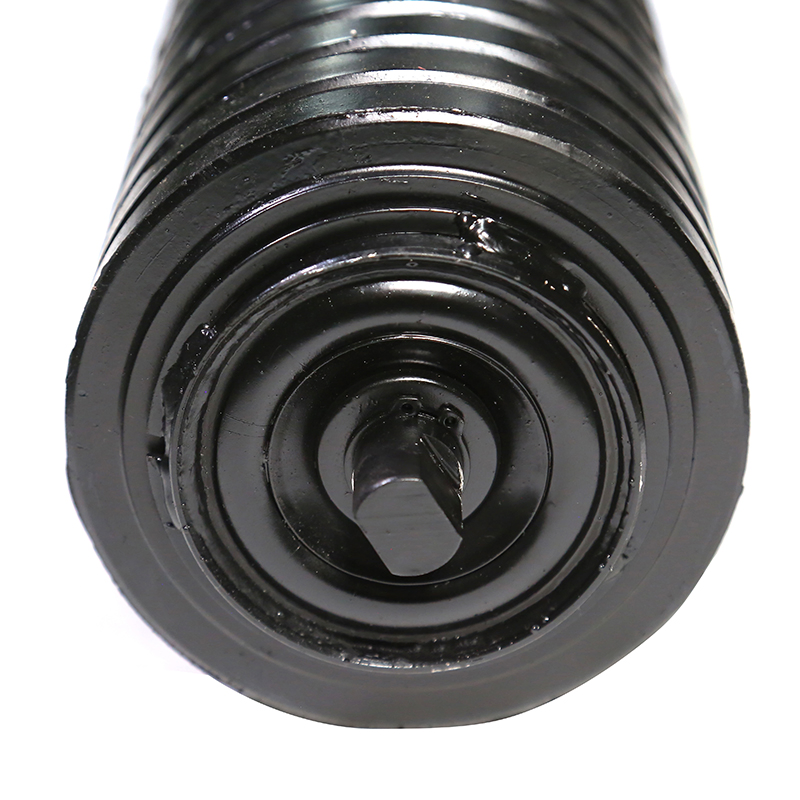 PU PE Lagging Carrier Impact Conveyor Rubber Roller